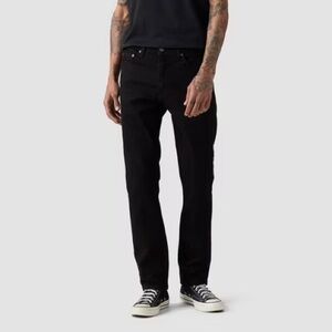 Lee Men's Straight Black Jeans